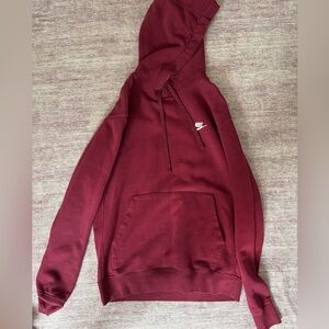 Nike Maroon Hoodie S